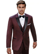 Load image into Gallery viewer, &quot;Burgundy Tuxedo - Kalypso Couture
